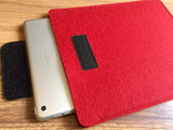 Tablet-Hülle Etui Filz 27x22cm rot