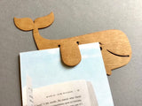 Lesezeichen Holz Wal Bow&Hummingbird