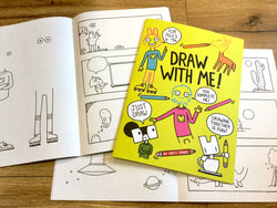 Ausmalheft A4 Draw with me (Matt Jones)