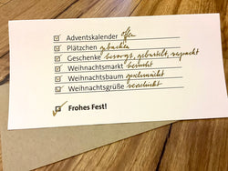 Briefkarte Alles erledigt (Kettcards)
