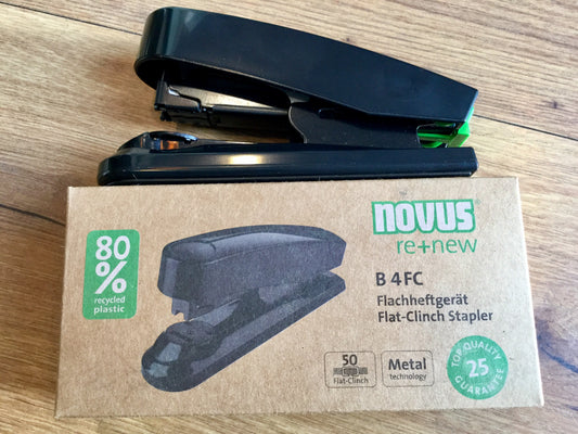 Flach-Heftgerät Novus B4FC RC heftet 50Bl.