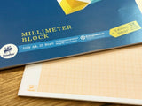 Datailansicht Millimeterpapier im A4-Block