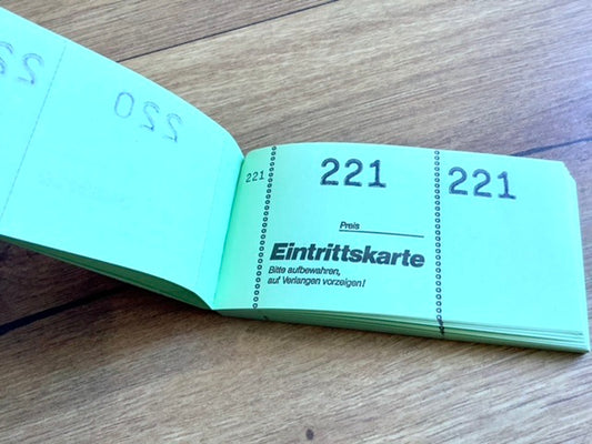 Eintrittskartenblock 871 Avery Zweckform