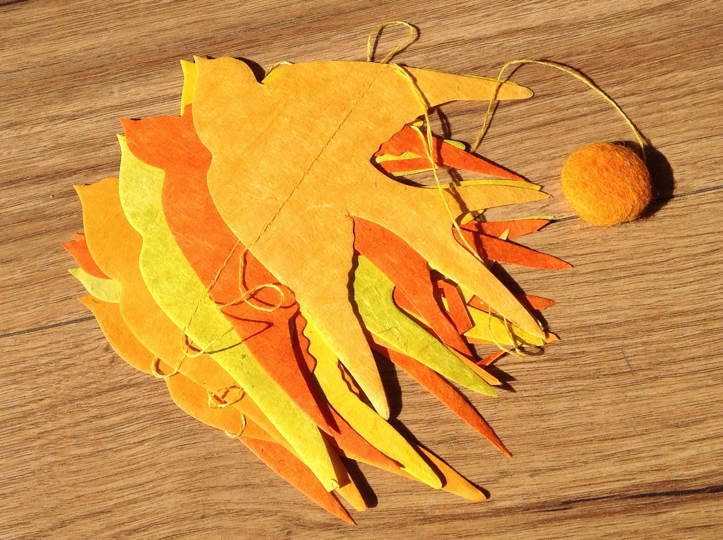 Girlande Papier-Mobile Schwalben Lamali°