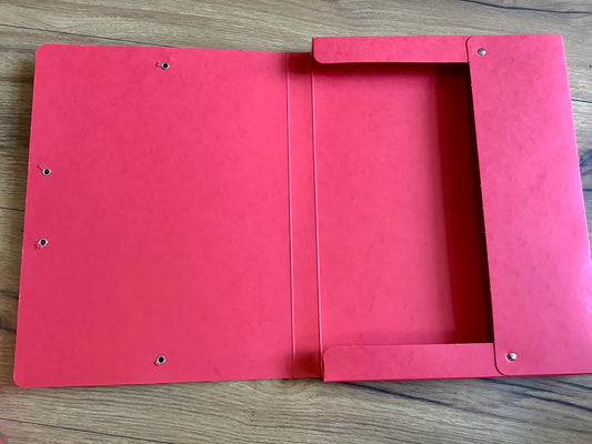 Heftbox rot Cartobox Sammelmappe°