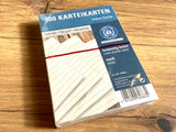 Karteikarten liniert weiß 100St.°