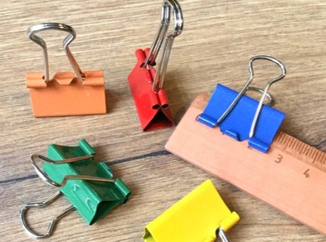 Foldback-Clip farbig 24mm