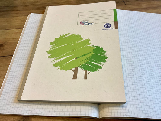 Notizkladde A5 Grüner Baum°