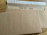 Briefpapier-Set 10xA4 10DL braun Design-RC