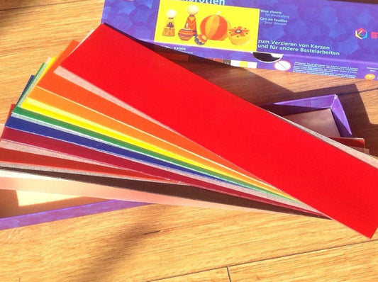 Wachsfolien Stockmar 18 Farben