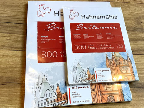Aquarellblock 300g Hahnemühle Britannia°