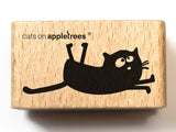 Stempel Katze Friedegunde (Cats on appletrees)°
