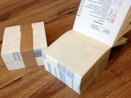 DRP Notizblock 10x10 500Bl - Polly Paper