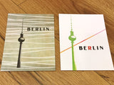 Postkarte Berlin Fernsehturm (mosaikoph.)°