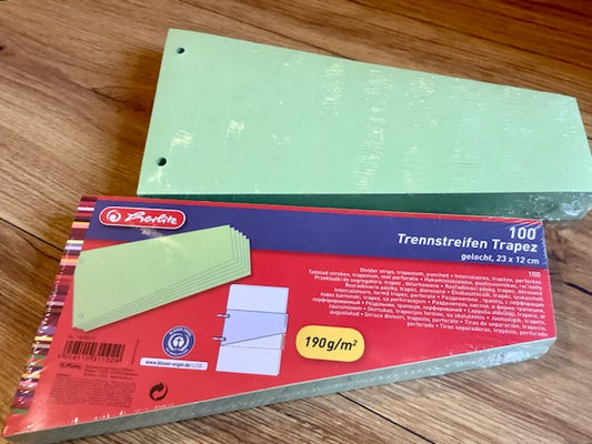 Trennstreifen trapez 100 St. RC Herlitz°