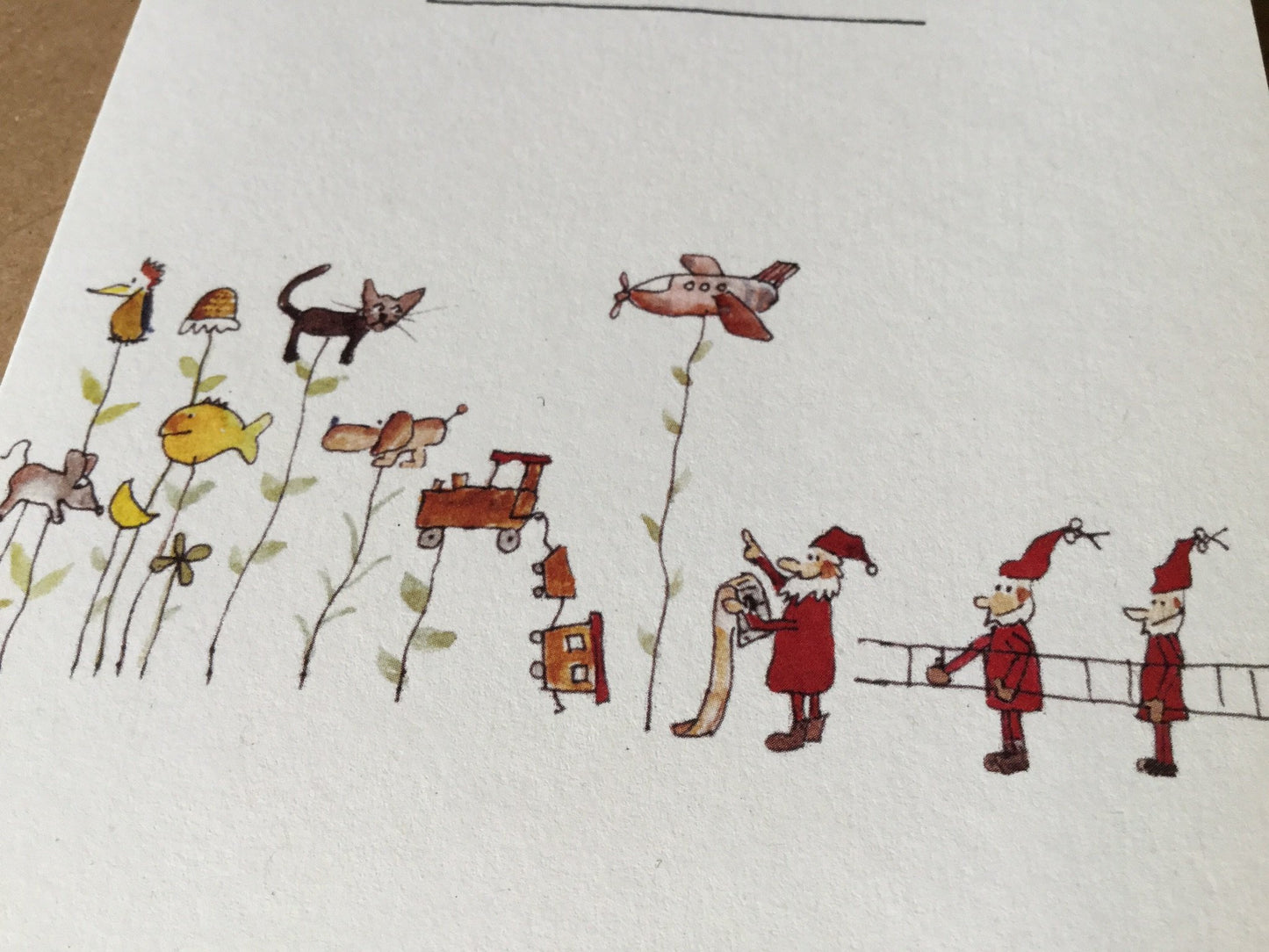 X-Mas Briefkarte Weihnachtswünsche (Erichsen)