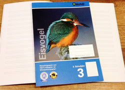 A5-Heft Lin. 3. Klasse Eisvogel BUND - Polly Paper