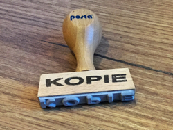 Textstempel "Kopie" Buche - Polly Paper