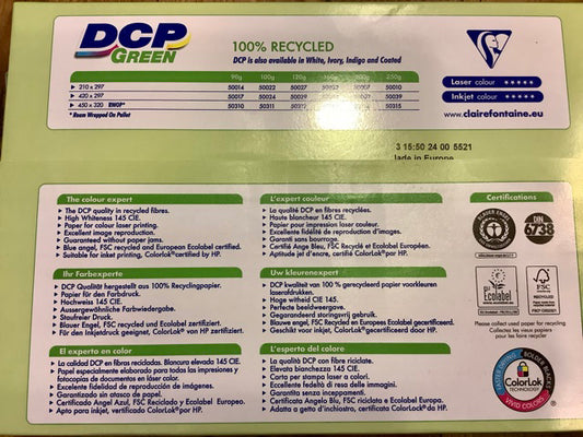 DCP Green 90g 500Bl. Druckerpapier weiß