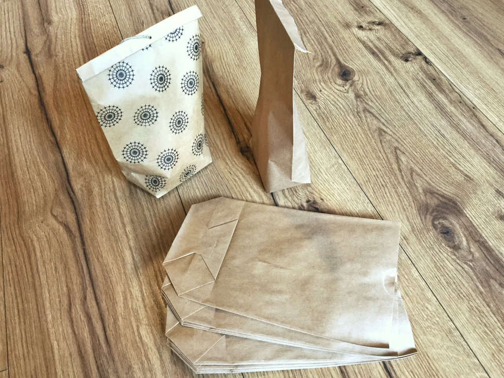 Bodenbeutel braun 14x22x5 - Polly Paper