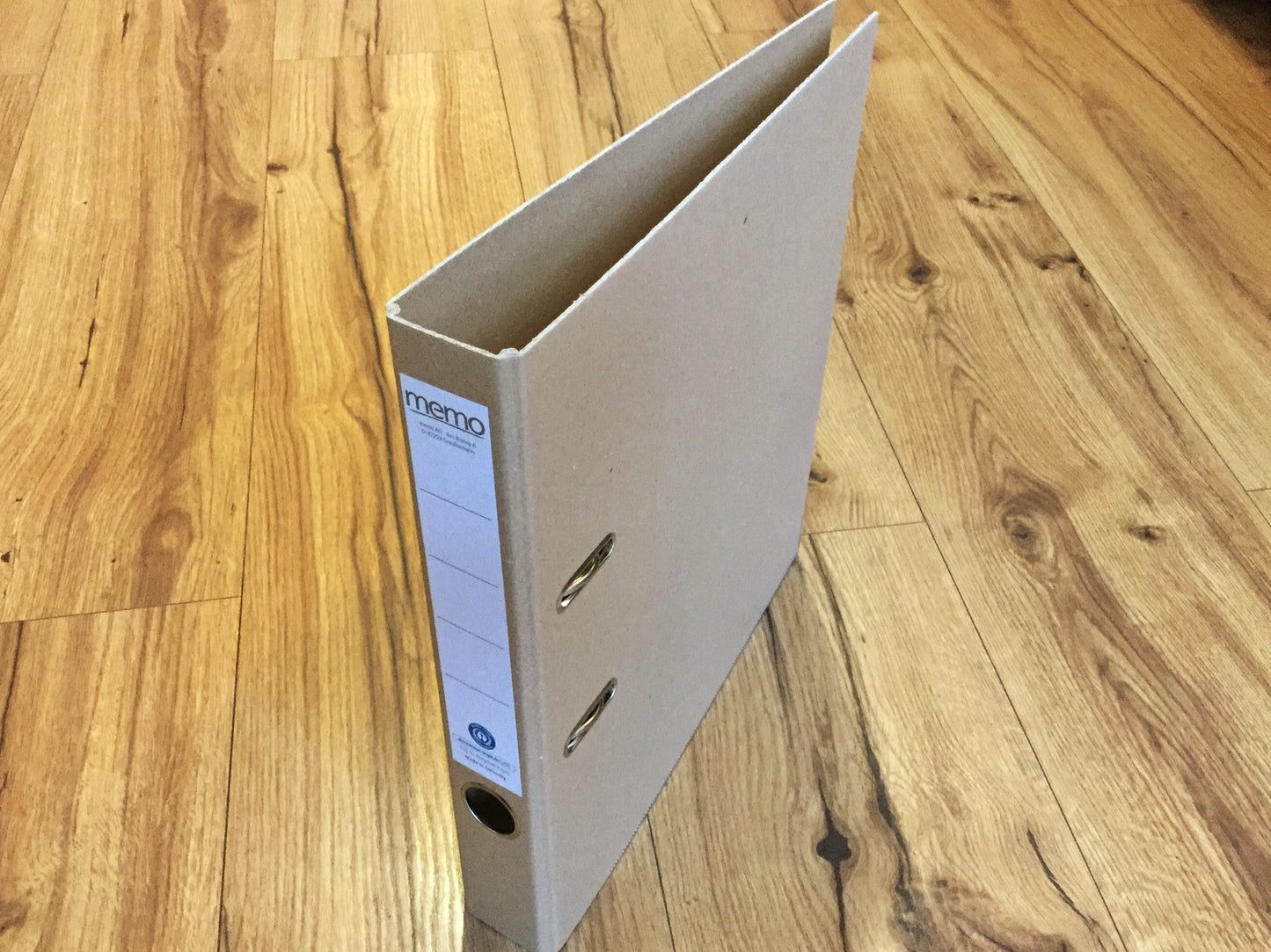 Ordner naturbraun 5cm memo