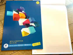 Millimeterpapier im A4-Block