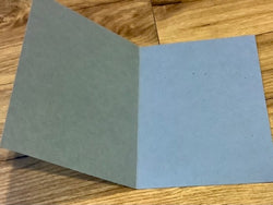 B6 Klappkarte Terra Denim Rössler 240g/m²