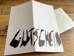 Gutschein-Karte (Kettcards / Friedmann)