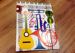 Sammelmappe A4 Instrumente bunt - Polly Paper