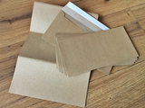 Briefpapierset 10A4 10DL braun Design-RC - Polly Paper