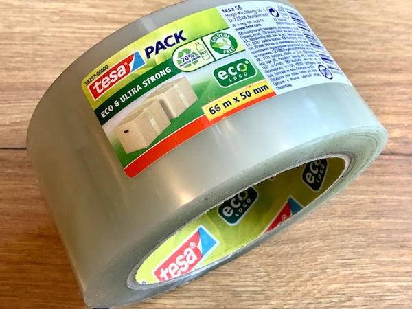tesa Packband transparent Eco ultrastrong 5cm 66m