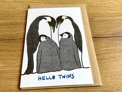 Briefkarte Hello Twins (Superjuju)