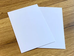 A6-Karte weiß 250g/m² einzeln (Clariana)