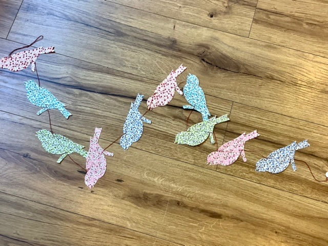 Girlande Papier-Mobile Schwalben Lamali°