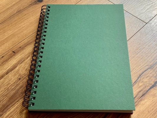 Spiralbuch Feldbuch A4 blanko Skizzenbuch 100g°