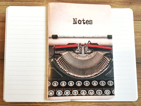 Notizheft A5 Typewriter Notes liniert