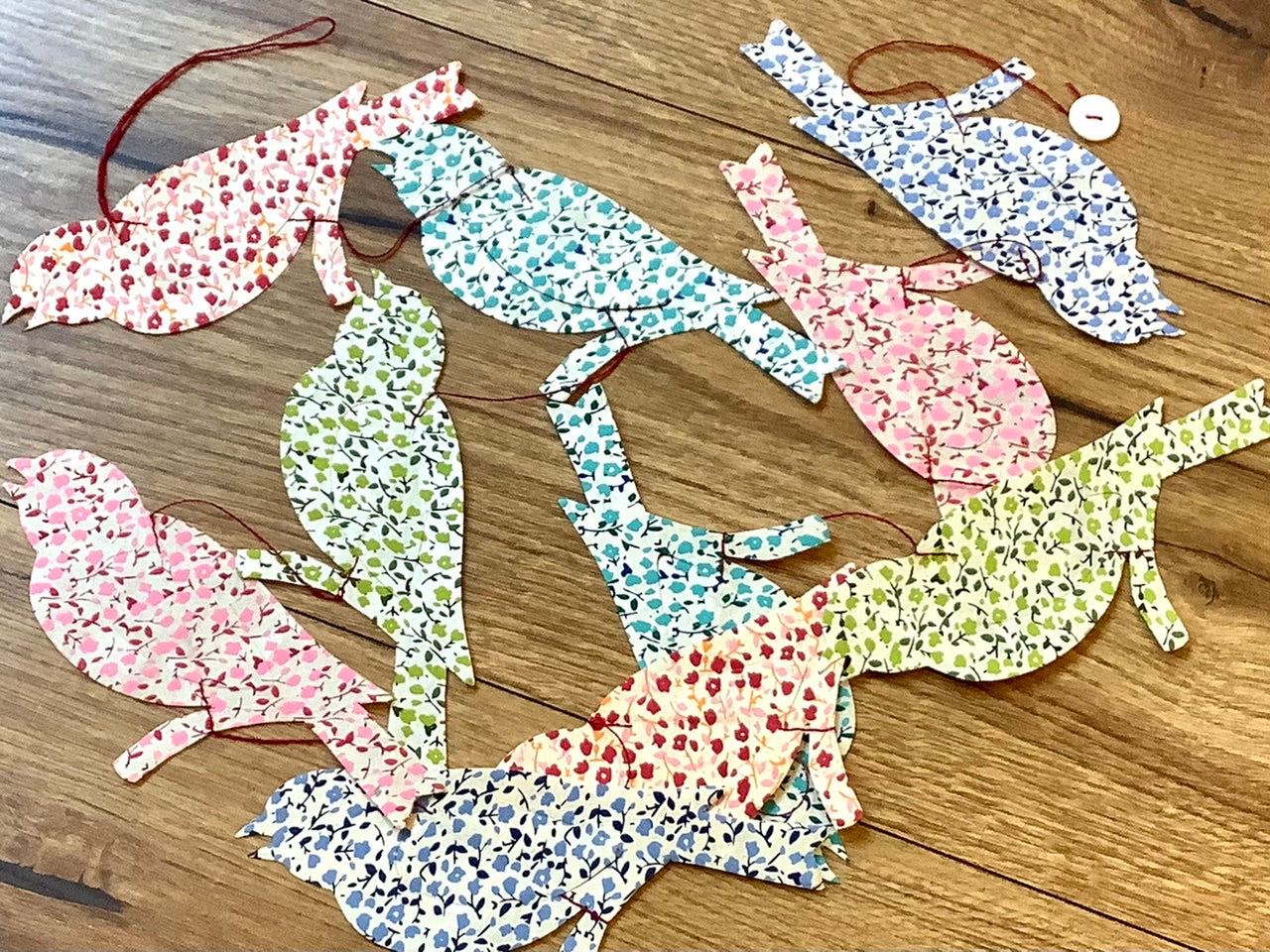 Girlande Papier-Mobile Schwalben Lamali°