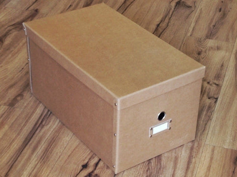 Archivbox 29x26 50tief Schwartz Recycled - Polly Paper