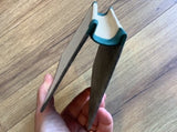 Mini-Klemmbinder DIN A6 12x16cm grün