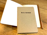 Berlin Notebook 10x15 kraft blanko
