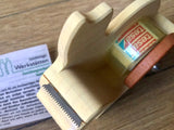 Klebefilmabroller Hase Ahorn- Birnenholz