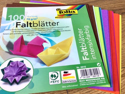 Faltblätter 15x15 100Bl 70g 10 Farben