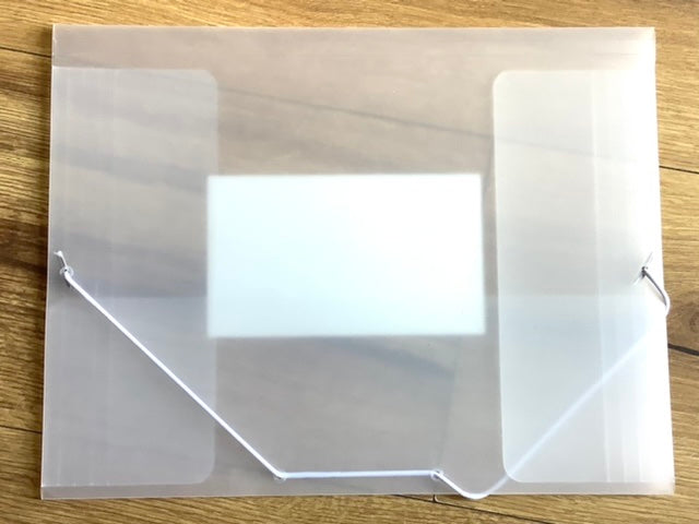 Sammelmappe transparent PP Gummizug