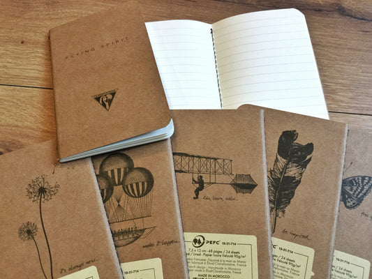 Mini-Notizbuch Flying Spirit Clairefontaine