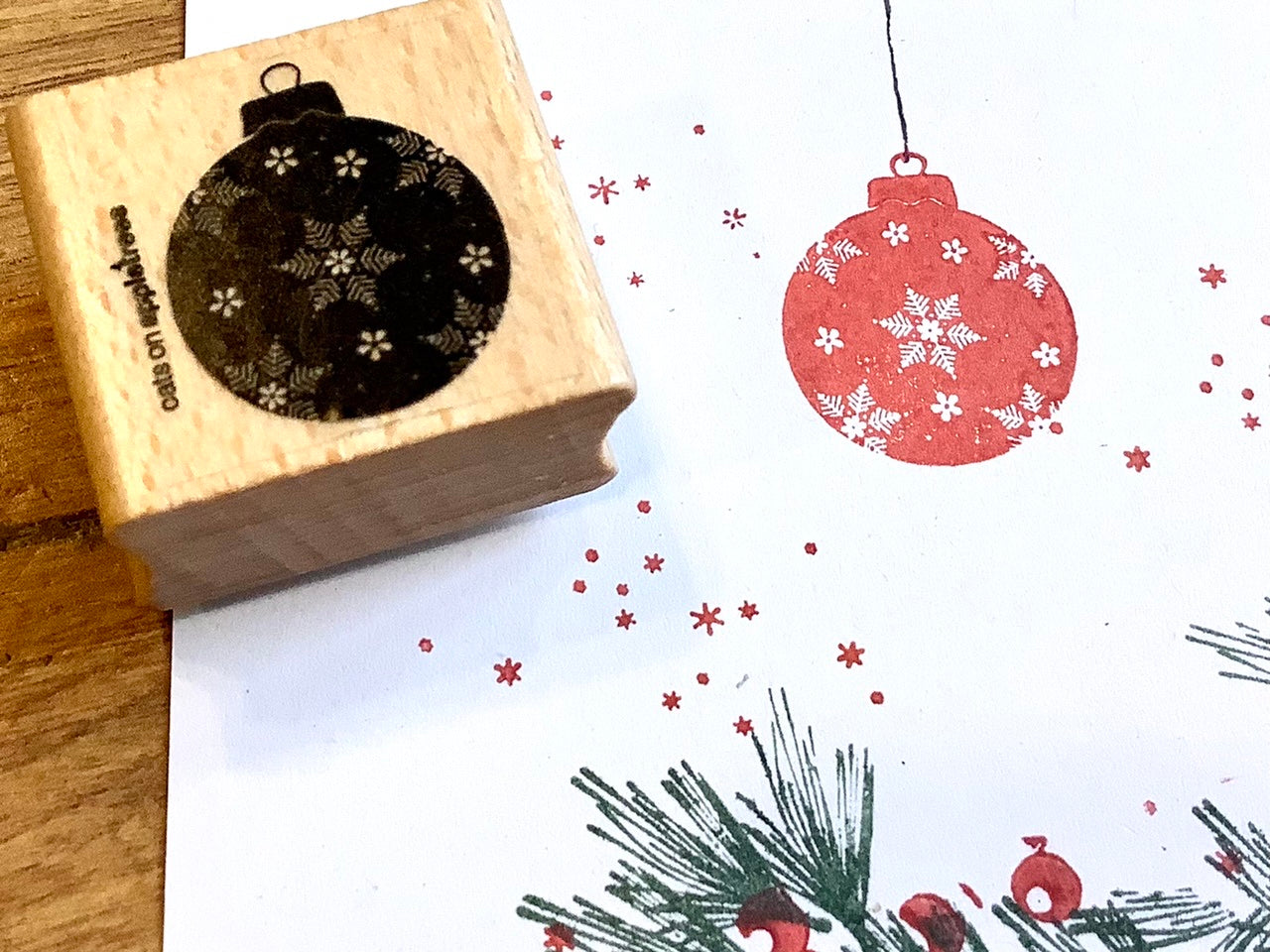 Weihnachts-Stempel Cats on appletrees°