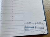 Wochenkalender 16x24cm ML „Ministre“ Quo Vadis blau 2025