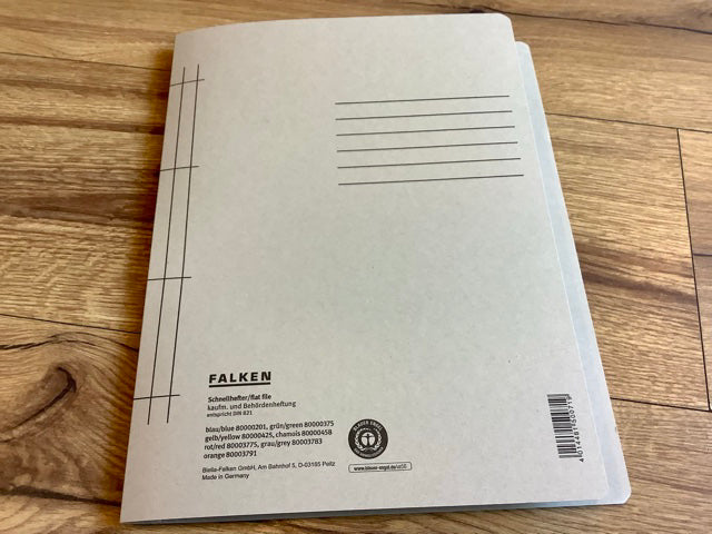 Schnellhefter A4 Falken A4 Recycling°