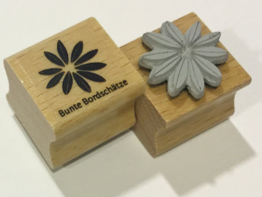 Stempel Lupinenblatt 2x2cm Bunte Bordschätze