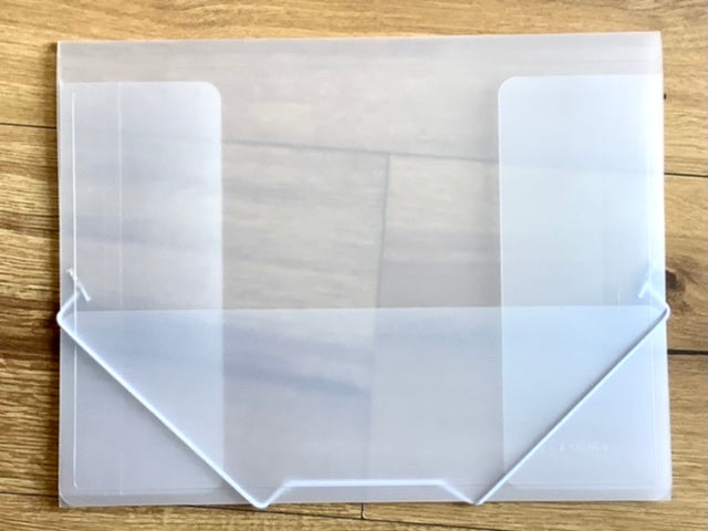 Sammelmappe transparent PP Gummizug