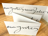 Briefkarte Ein gutes neues Jahr (Jordan /Kettcards)